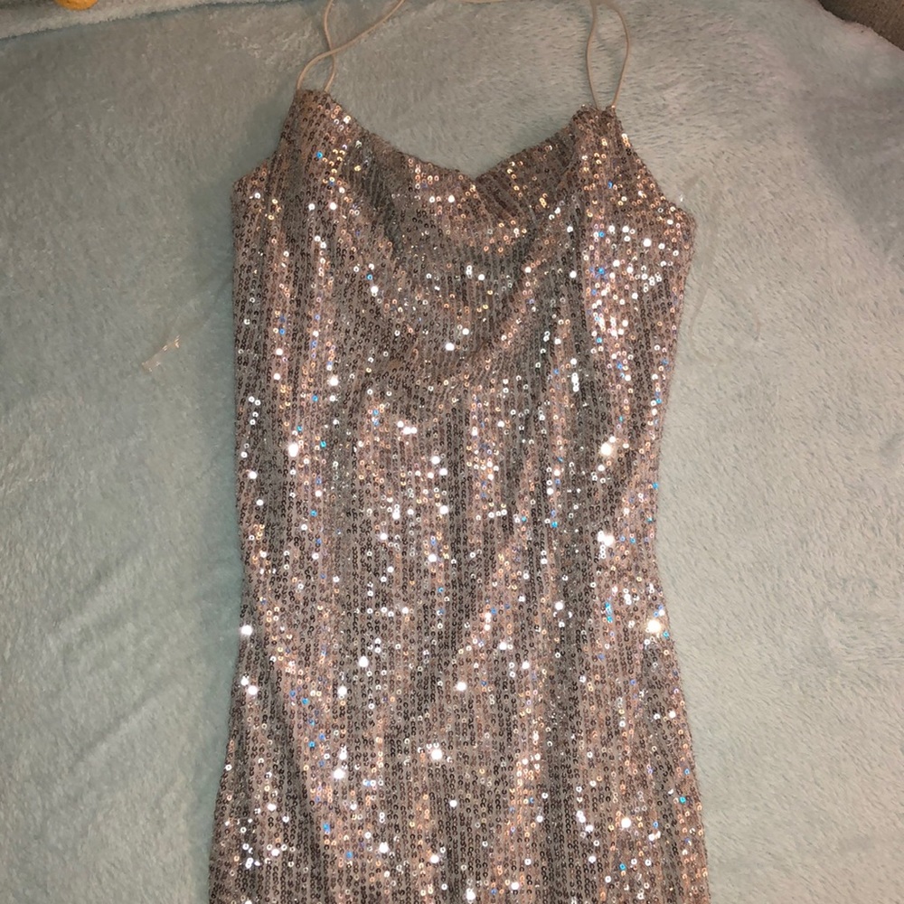 Sequin short dress